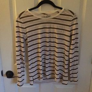 Made well long sleeve stripped t-shirt!